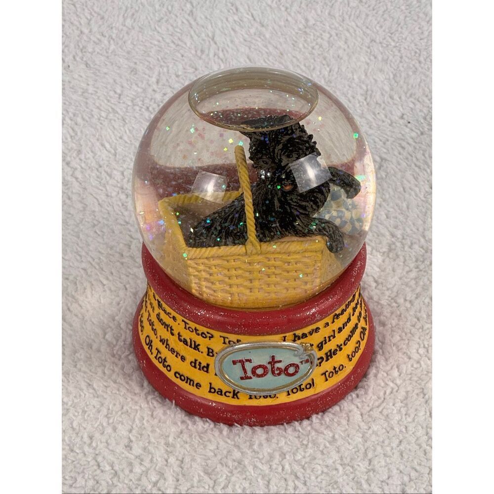 Wizard of Oz Toto Musical Snow Globe/The San Francisco Music Box Co.